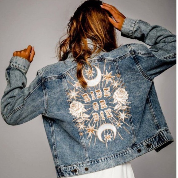 Rue De Seine Jackets & Blazers - Rue De Seine denim jacket